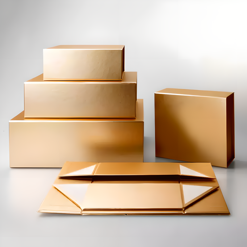 Lot de 3 Boîtes Cadeaux Magnétiques Premium – Noir, Blanc ou Or – 3 Tailles Disponibles – Image 2
