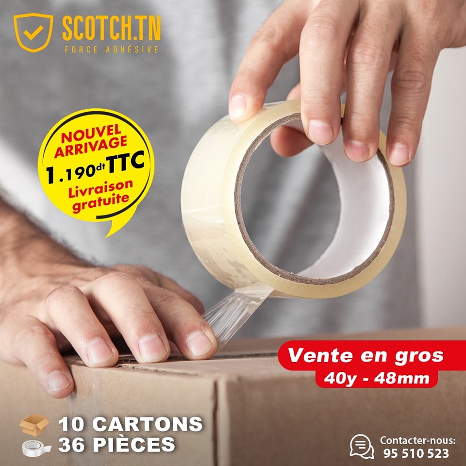 Scotch Transparent 100Y x 45mm – Image 6