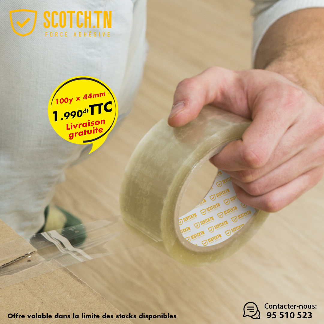Scotch Transparent 100Y x 45mm – Image 5